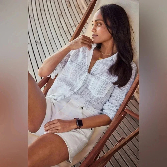 Agolde Parker Long Short Dough Size 32 B2287 - Picture 1 of 10